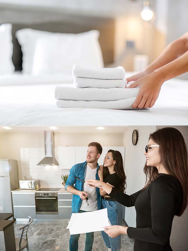 Préparation et entretien impeccable d’un logement en location saisonnière à Montpellier par une conciergerie professionnelle