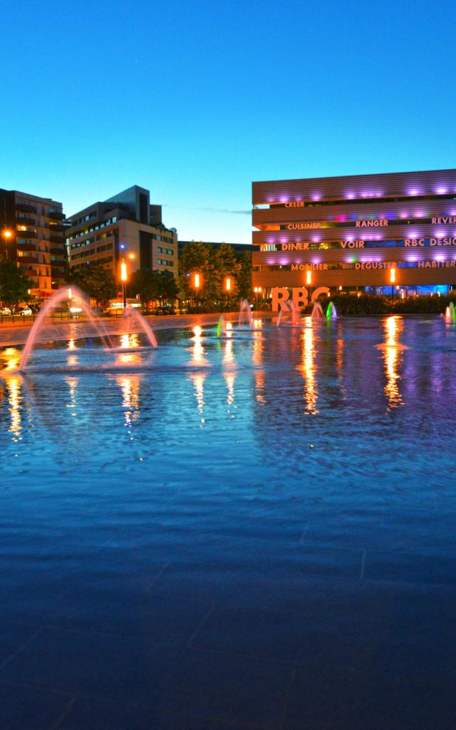 quartiers rentables location saisonnière Montpellier – photo du quartier Port Marianne